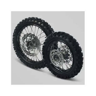 Set Ruote 14/17″ Guangli, per Pit Bike, Dirt Bike, Minimoto