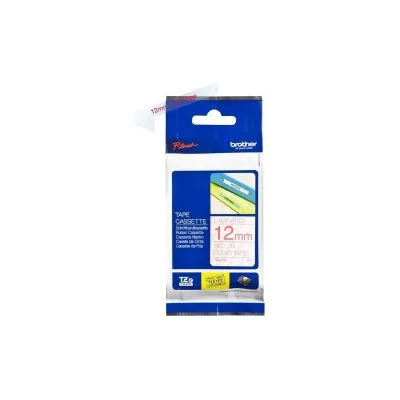 NASTRO ETICHETTE ORIGINALE LAMINATO BROTHER TZe132 Larghezza 12 mm x 8 metri