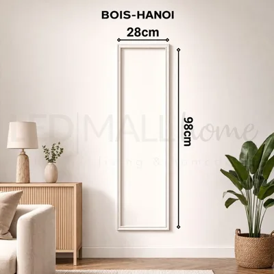 Kit di Boiserie LEDMall Home Pronto da Montare con Bordi Pretagliati mod. HANOI