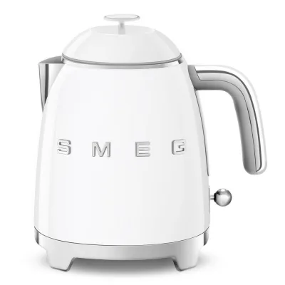 Smeg Mini bollitore KLF05WHEU finitura bianco con logo Smeg 3D - IN PROMOZIONE FINO AL 30/06