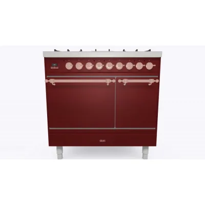 Ilve Cucina PD09N da incasso Nostalgie PD09PDQNE3 doppio forno cieco e piano cottura 4 fuochi con pescera e dual da 90 cm - PROMOZIONE ATTIVA FINO AL 19/10