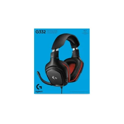 CUFFIE GAMING LOGITECH G332 Microfono pieghevole Archetto regolabile
