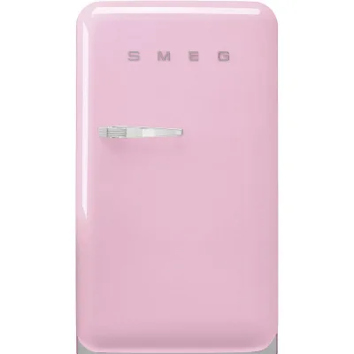 Smeg Frigorifero monoporta con cerniere a destra a libera installazione FAB10HRPK6 finitura rosa da 55 cm