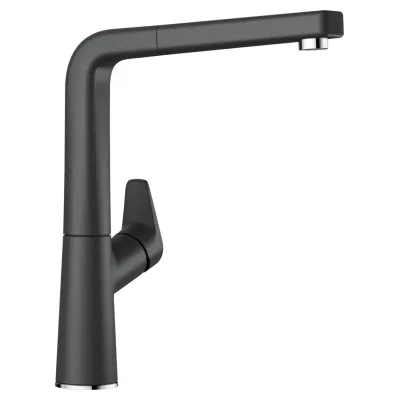 Blanco Miscelatore monocomando con doccetta estraibile AVONA-S 1521278 finitura antracite