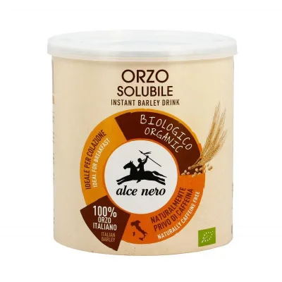 Alce Nero Orzo Solubile Biologico 125 g Gusto naturale, senza caffeina