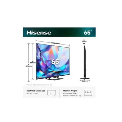 HISENSE ITALY SRL 65 A79S QLED 4K UHD SMART STAND CEN 65A79S