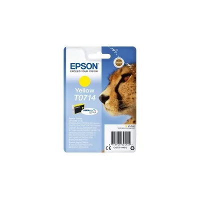CARTUCCIA ORIGINALE EPSON STYLUS D78 DX4000 T0714 T0894 GIALLO C13T07144012