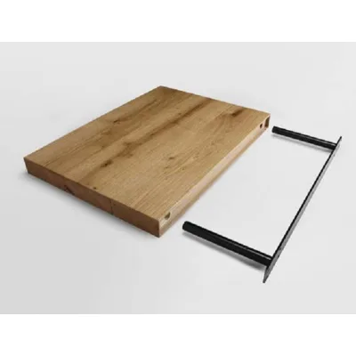 Elica: Kit mensola muro KIT0120946 in rovere da 60 cm