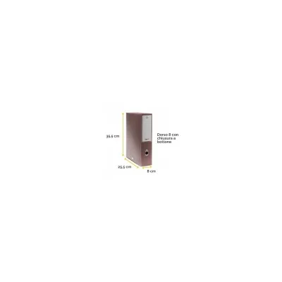 FELLOWES LEONARDI SCATOLA PROGETTO HOLOS D8 MARRONE 100102111
