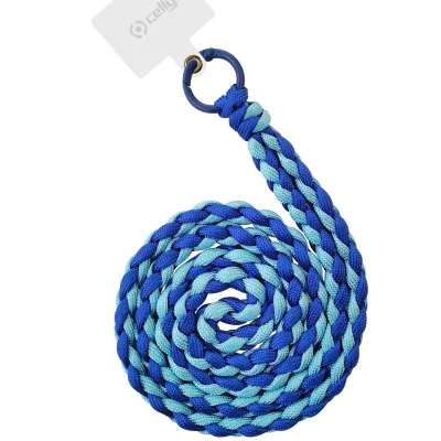 CELLY NECK LACET BRAIDED BLUE LACETBRAIDEDBL