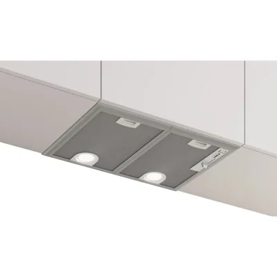 Bosch - Cappa integrata sottopensile DHL555BM finitura argento metallizzato da 53 cm