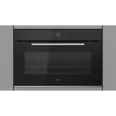 Fulgor Forno multifunzione FCO 9615 TEM 2F BK finitura vetro nero da 90 cm