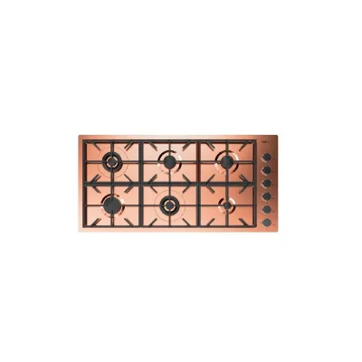 Foster Piano cottura a gas 7639 008 finitura acciaio PVD copper da 115 cm