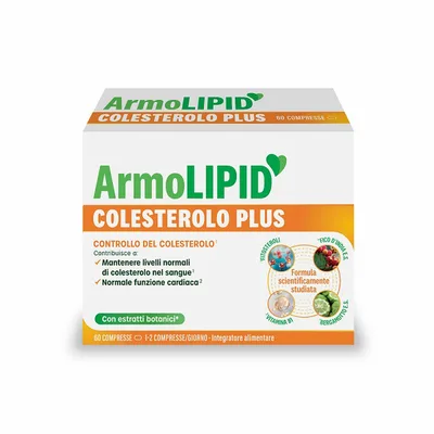 ArmoLIPID Colesesterolo Plus Colesterolo e Trigliceridi 60 Compresse