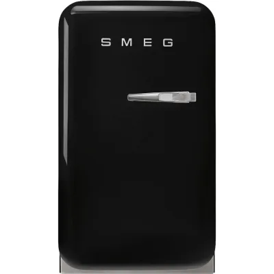 Smeg Frigorifero minibar monoporta con cerniere a sinistra a libera installazione FAB5LBL6 finitura nero da 41 cm - IN PROMOZIONE FINO AL 30/06