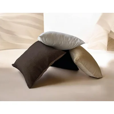 Cuscini Artigianali Decorativi Texture Beige e Marrone 45x45 cm