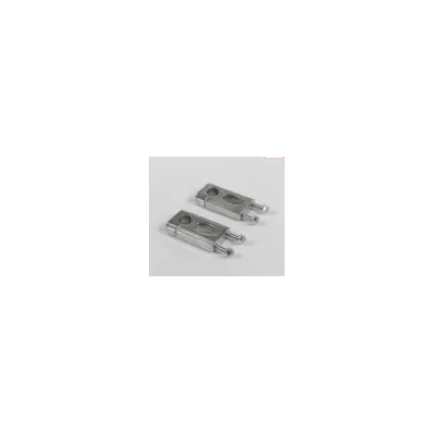 Coppia riser supporti manubrio 28mm per pitbike o motard