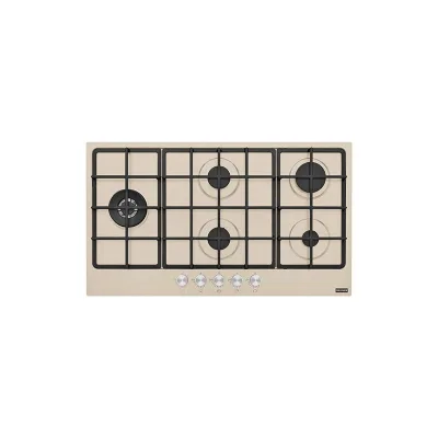 PRONTA CONSEGNA - Franke: Piano cottura a gas FHSM 905 4G DCL OA C 106.0672.411 finitura avena da 88 cm