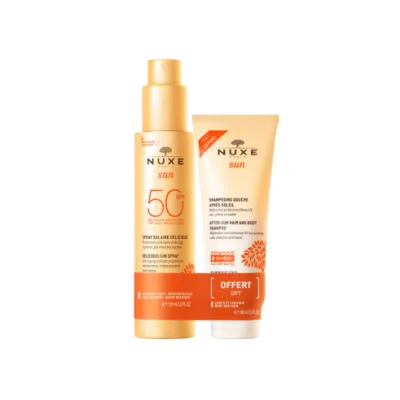NUXE SUN LATE SPRAY SPF50 150ML + SHAMPOO DOCCIA 100ML