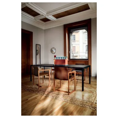 Cassina Tavolo allungabile Naan in legno