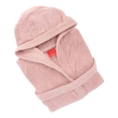 Gabel Accappatoio Tinta unita 100% cotone taglia XS / Rosa
