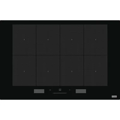 Franke: Piano cottura induzione Mythos FMY 808 I FP BK 108.0613.588 finitura nero da 77 cm
