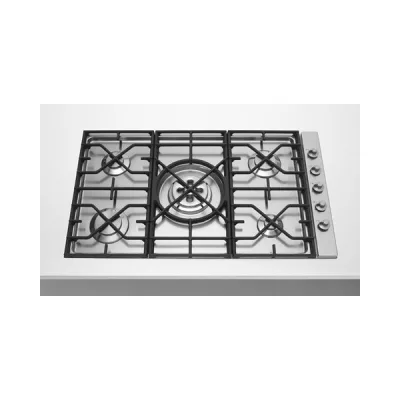 Alpes Piano cottura a gas 5698/4GTC-CL in acciaio inox da 98 cm