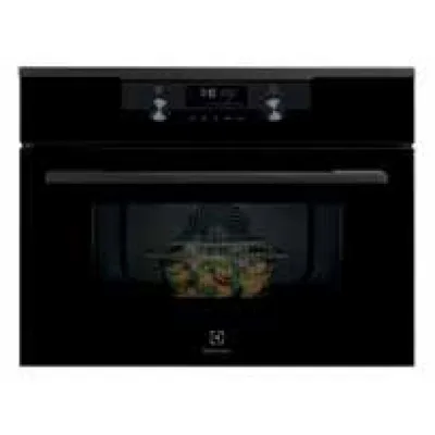 Electrolux | Microonde con grill KVMDE46H finitura vetro Intuit Pure Black da 60 cm