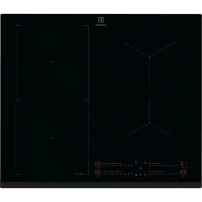 Electrolux | Piano cottura a induzione EIS62453 in vetroceramica nero da 60 cm