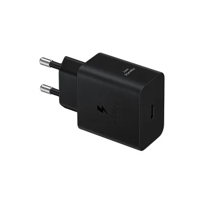 SAMSUNG CELLULARI CHARGER 45W BLACK TYPE C NO CAVO EP-T4511NBEGEU