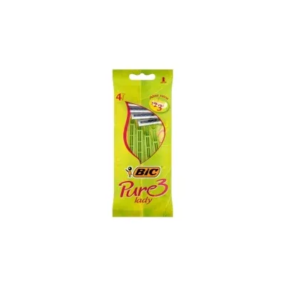 Bic Pure 3 Lady Confezione da 2 Rasoi Monouso a 3 Lame con Aloe Vera 889702