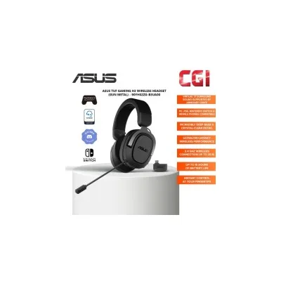 CUFFIE GAMING ASUS TUF Gaming H3 con microfono 7.1 Cuscinetti auricolari imbottiti