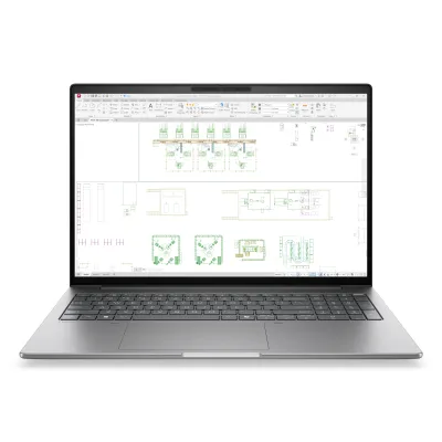 HP DK1L8ET laptop Copilot+ PC Intel Core Ultra 5 40,6 cm (16") WUXGA 24 GB DDR5-SDRAM 512 GB SSD Wi-Fi 7 (802.11be) Windows 11 Pro AI Workstation, AI PC Argento