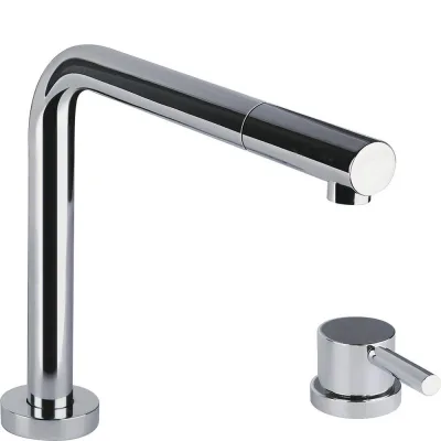 Smeg S Miscelatore telescopico con doccetta e comando remoto MTD5CR finitura cromato - IN PROMOZIONE FINO AL 6/07