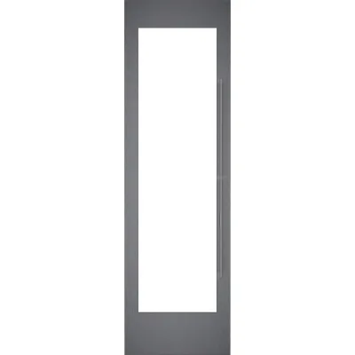 Gaggenau Cornice porta in acciaio inox spazzolato scuro RVA421622L con maniglia