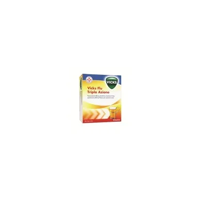 VICKS FLU TRIPLA AZIONE POLVERE 10 BUSTINE