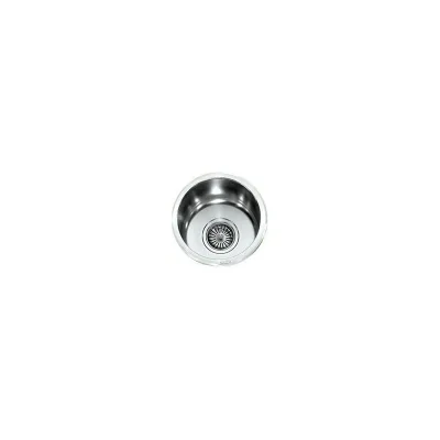 Alpes Vasca circolare sottotop VDS 25 in acciaio inox da Ø29 cm