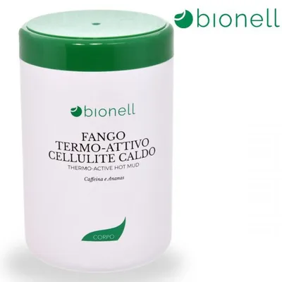 Bionell fango termoattivo caldo cellulite da 1000 ml
