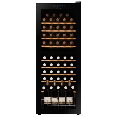 Dunavox Cantina vino a libera installazione Home-50 DXFH-50.142 finitura vetrata fumè da 48 cm