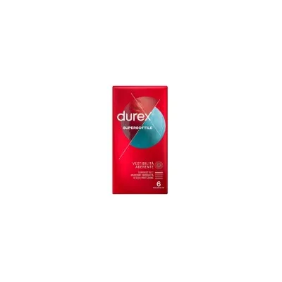DUREX SUPERSOTTILE CLOSE FIT 6PZ