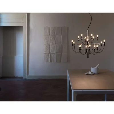Flos Lampada a sospensione a luce diffusa 2097/18 (frosted bulbs) in diverse finiture