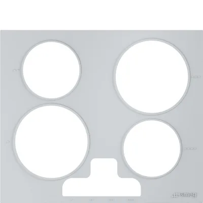 Smeg Tappetino in silicone per zona cottura KITCVRI grigio da 46.9x44 cm