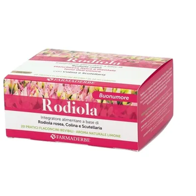 Rodiola 20 Flaconcini 10 ml