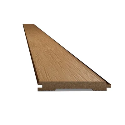 Profilo pannello doga murale 3D decorativo in duropolimero rovere caldo 100x13x2800 mm (minimo 5pz)