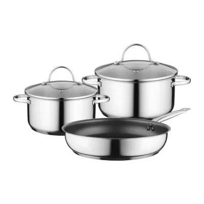 PRONTA CONSEGNA - Bosch Set 3 pentole antiaderenti HEZ9SE030