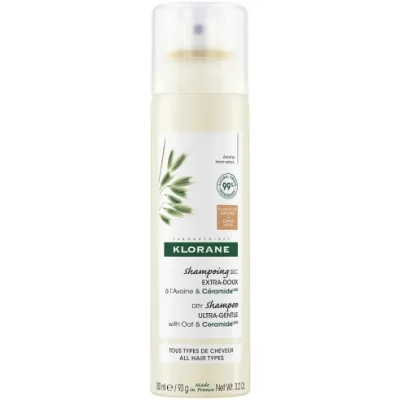 KLORANE SHAMPOO SECCO EXTRA DELICATO AVENA CAPELLI SCURI 150ML