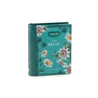 NEAVITA RITUALI BOTANICI TISANA RELAX 5 FILTROSCRIGNO X 2,5 G IN MINI LIBRO OTTANIO