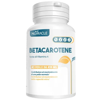 Nutracle betacarotene 80 perle da 438 mg