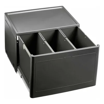 PRONTA CONSEGNA - Blanco Unità raccolta differenziata BOTTON Pro 60/3 Manuale 1517469 da 60 cm (3 bidoni)