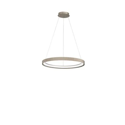 Lampada a sospensione LED Oro in metallo 58W, CCT, 68.5x150cm